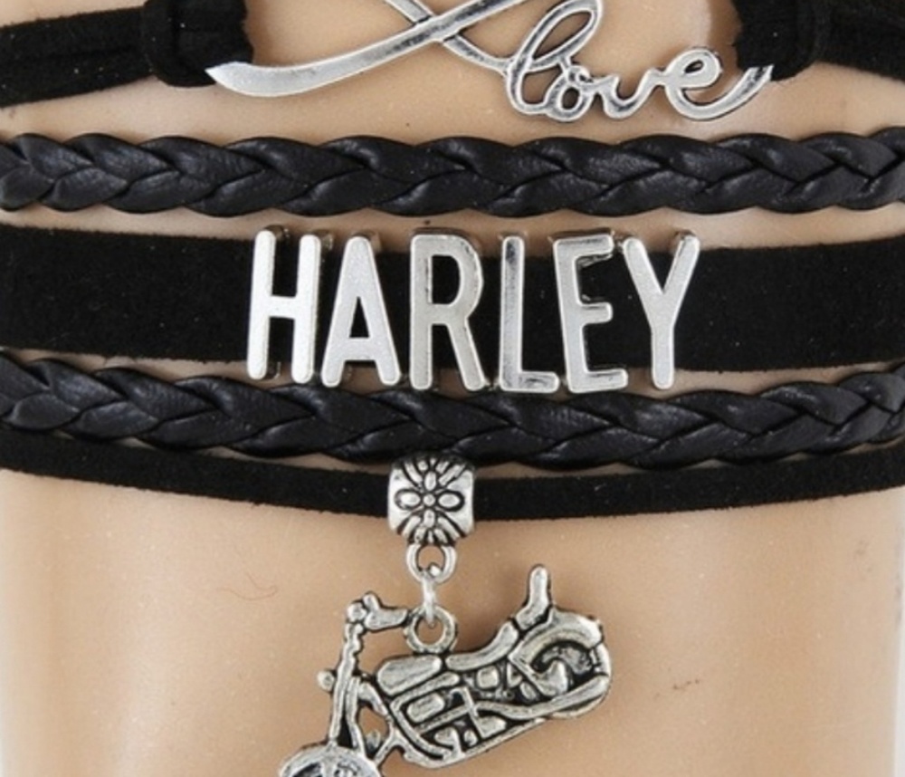 Harley bracelet new orange or black - Picture 2 of 7